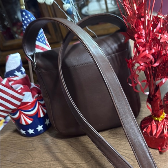 Coach Brown Saddle/Flap Bag Classic Design - Picture 5 of 16
